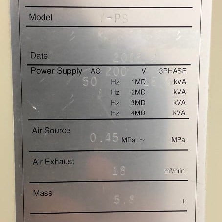 Towa YPS 2060 Auto Molding System