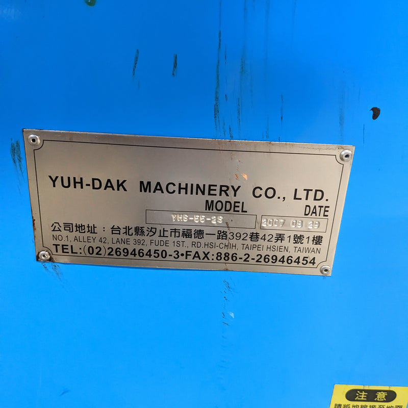Yuh-Dak YHS 55 2 S Injection Molding Machine