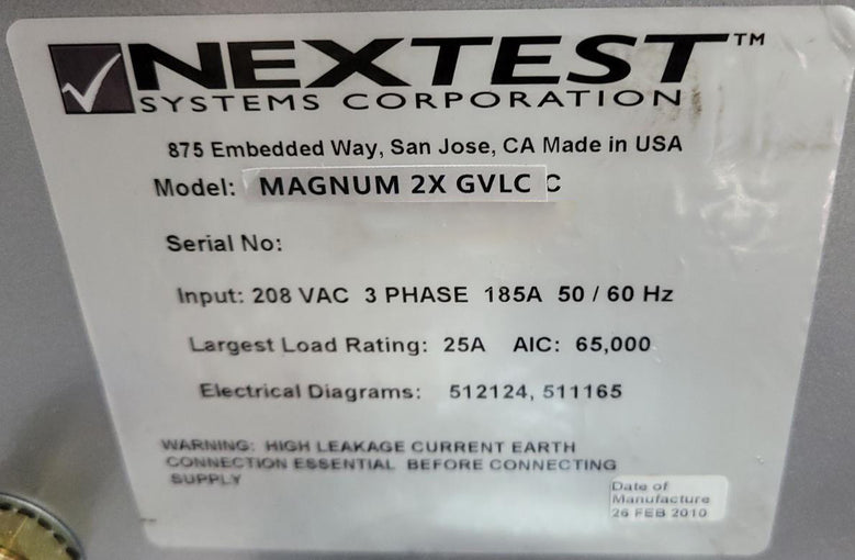Teradyne Magnum 2 X GVLC Tester