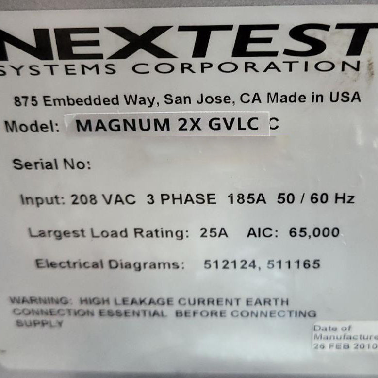 Teradyne Magnum 2 X GVLC Tester