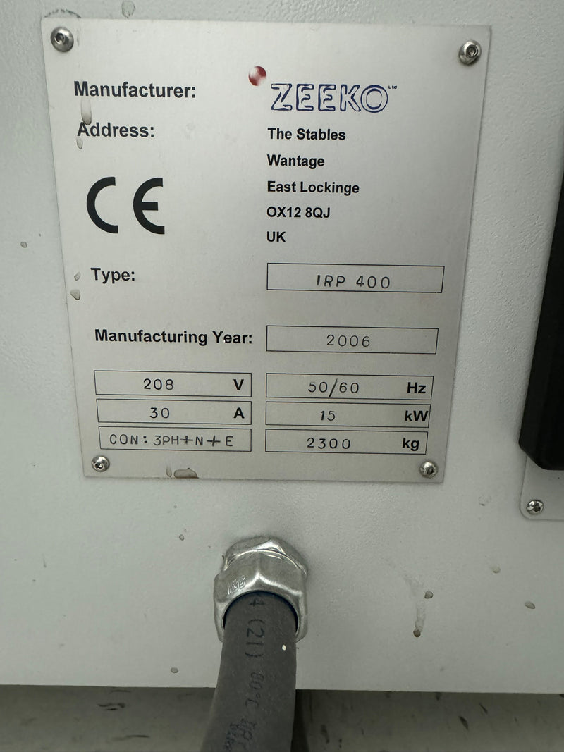 Zeeko IRP 400 Polisher
