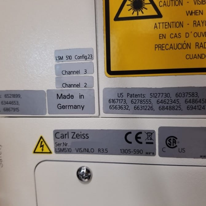 Zeiss 510 Confocal Microscope
