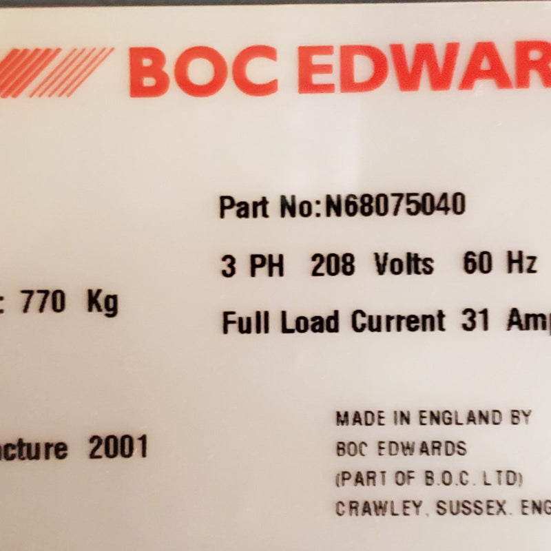 BOC Edwards Zenith MOCVD (Metal Organic Chemical Vapor Deposition)