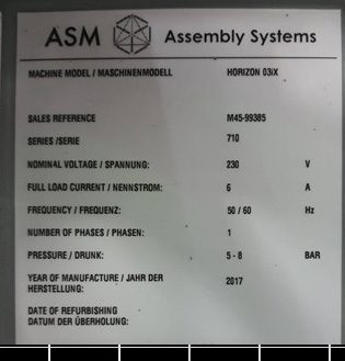 Dek Horizon 03 iX Screen Printer