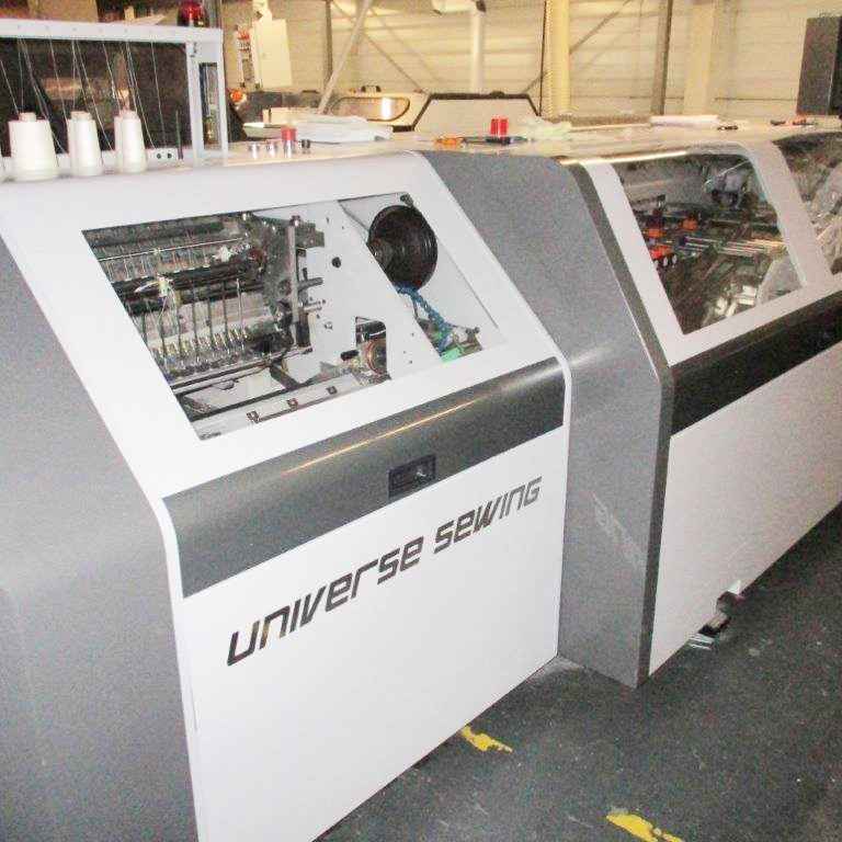 Meccanotecnica Aster Universe Automatic Folding & Book-Thread Stitching Machine