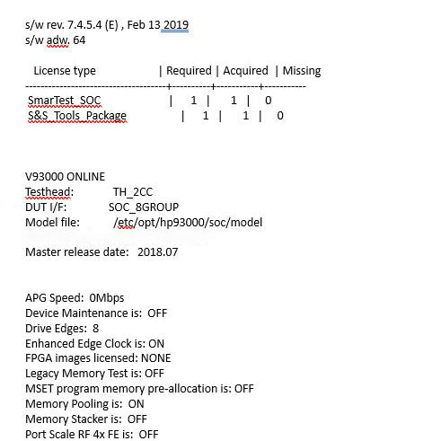 Advantest V 93000 CTH PS 1600 Tester
