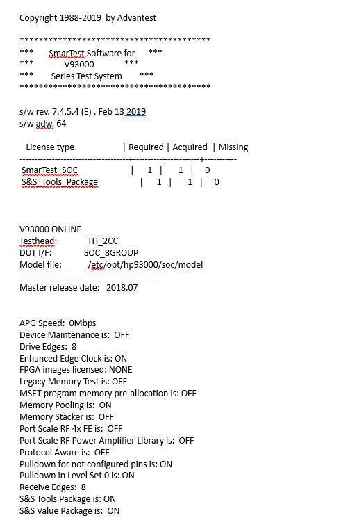 Advantest V 93000 CTH PS 1600 Tester