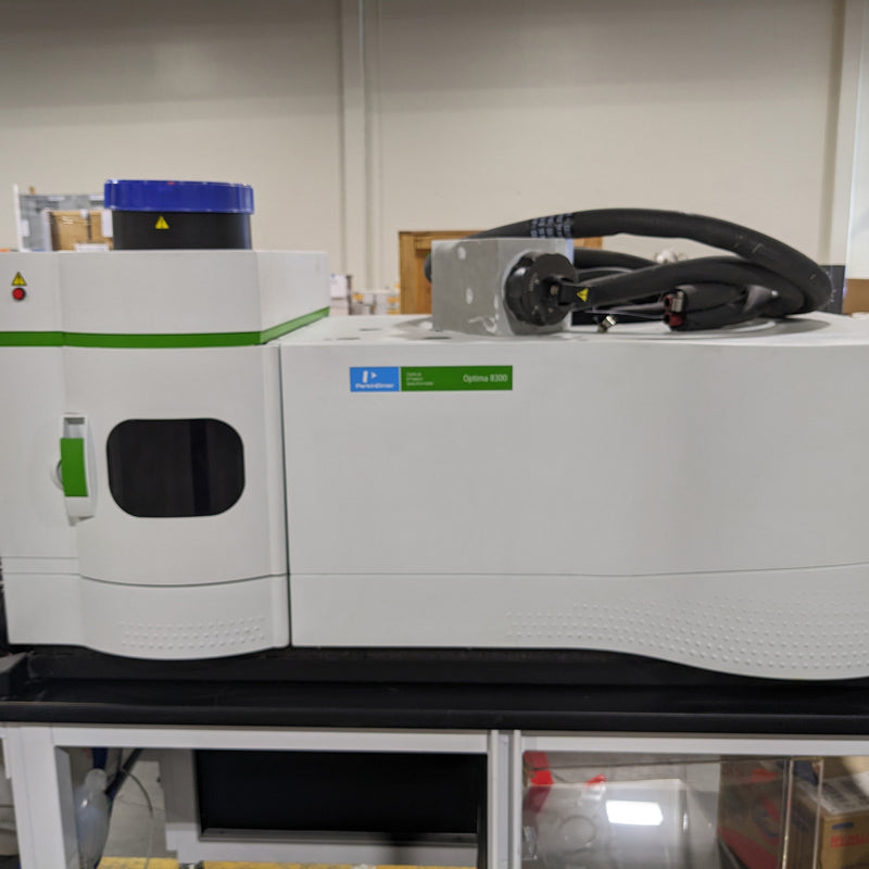Perkin Elmer Optima 8300 ICP-EOS (Inductively Coupled Plasma - Optical Emission Spectrometer)