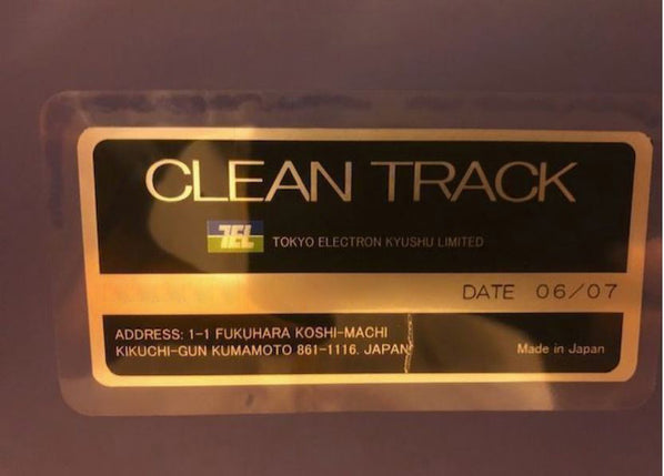 Tel Clean Track Lithius i+ Coater / Developer