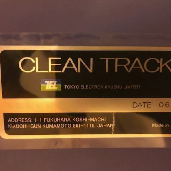 Tel Clean Track Lithius i+ Coater / Developer