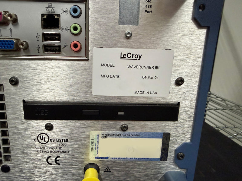 Teledyne LeCroy WaveRunner 6100 Oscilloscope