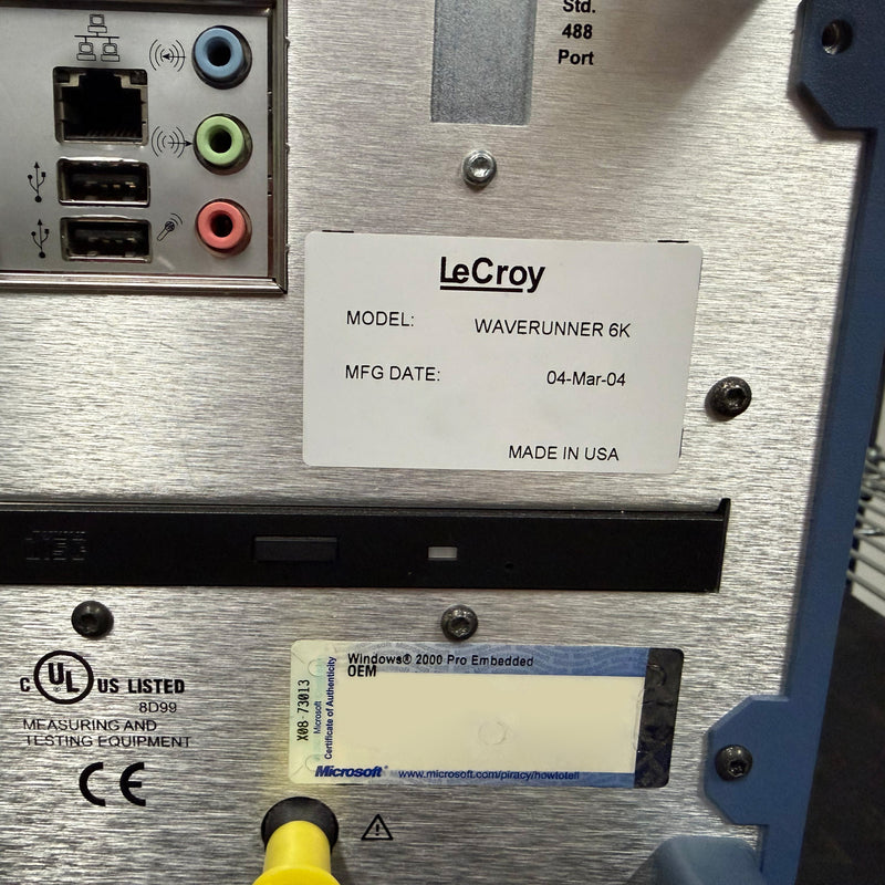 Teledyne LeCroy WaveRunner 6100 Oscilloscope