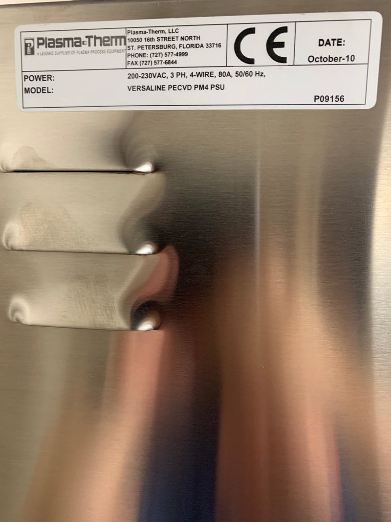 Plasmatherm Versaline CVD (Chemical Vapor Deposition)