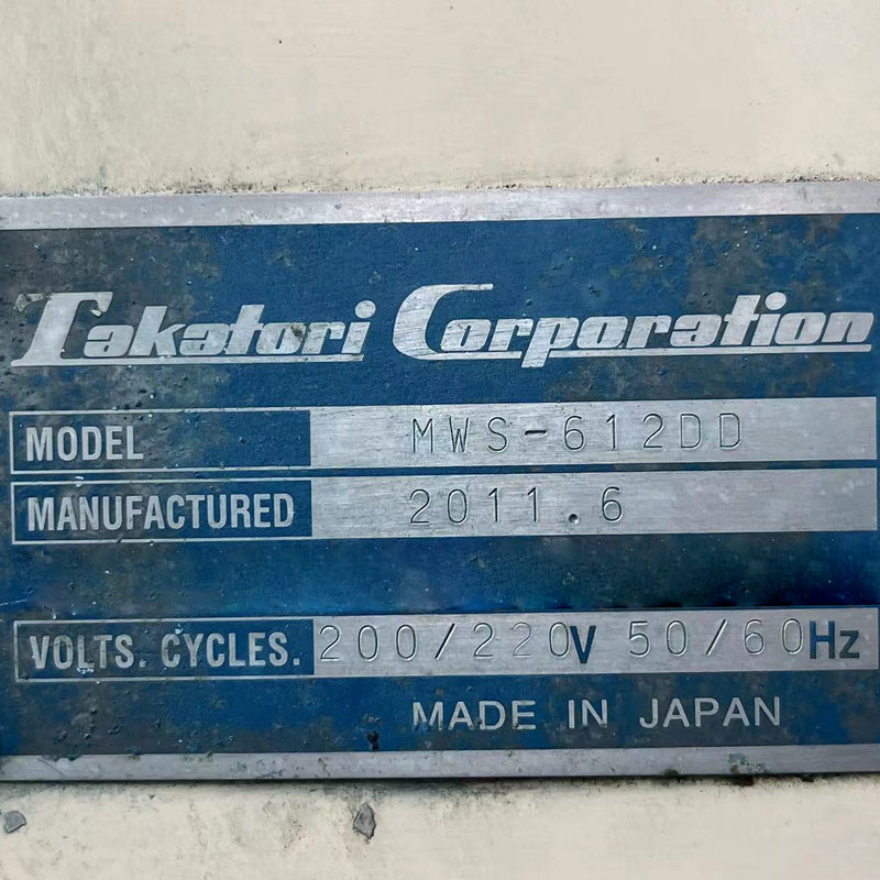 Takatori MWS 612 DD Wire Saw