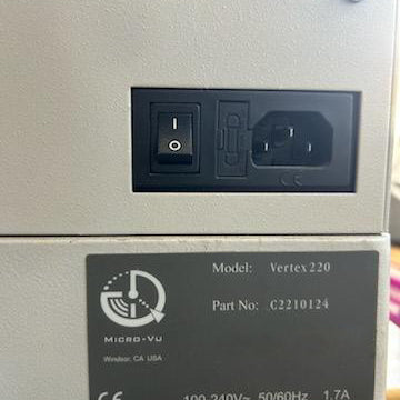 Micro-Vu Vertex 220 Measurement System