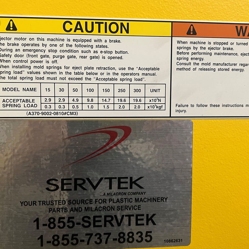 FANUC Roboshot A-S 100 iA Injection Molding Machine