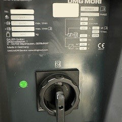 Mori Seiki Ultrasonic 60 eVo Machining Center