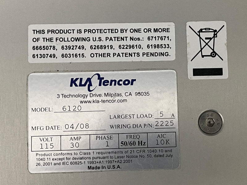 KLA Candela 6120 Surface Inspection System