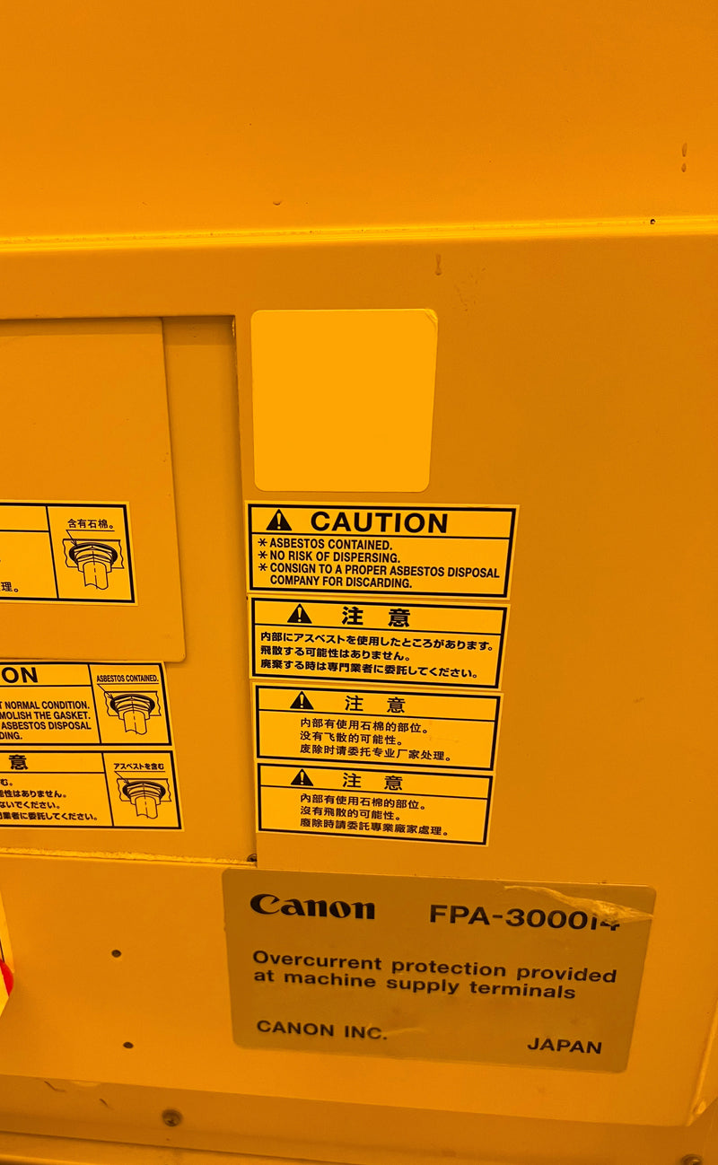 Canon FPA 3000 i 4 Stepper