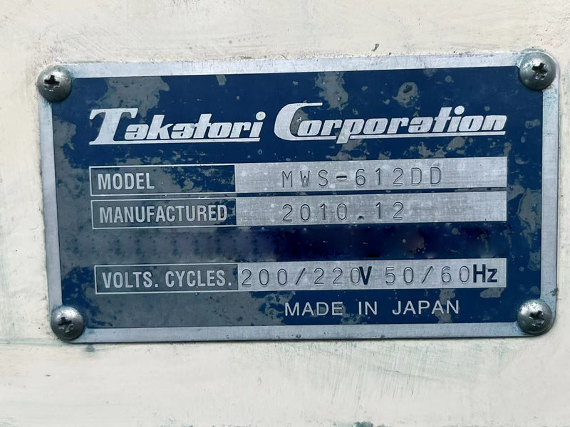 Takatori MWS 612 DD Wire Saw