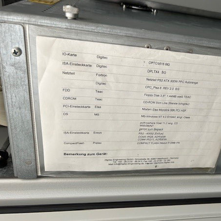 Satisloh CM 2 S Centering Machine