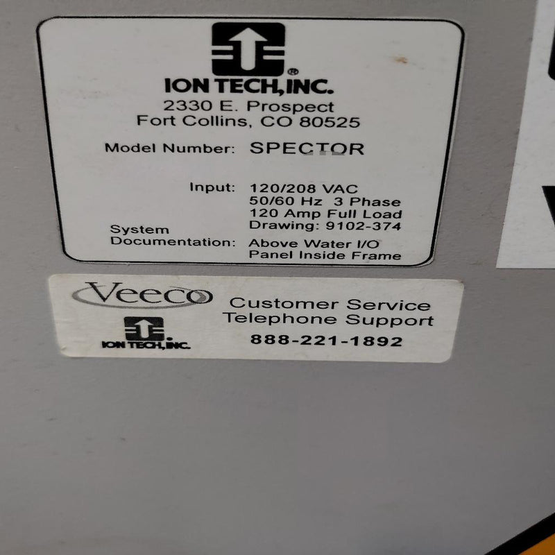 Veeco Spector Ion Beam Deposition (IBD)