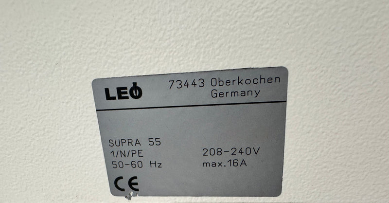 Zeiss Supra 55 SEM (Scanning Electron Microscope)