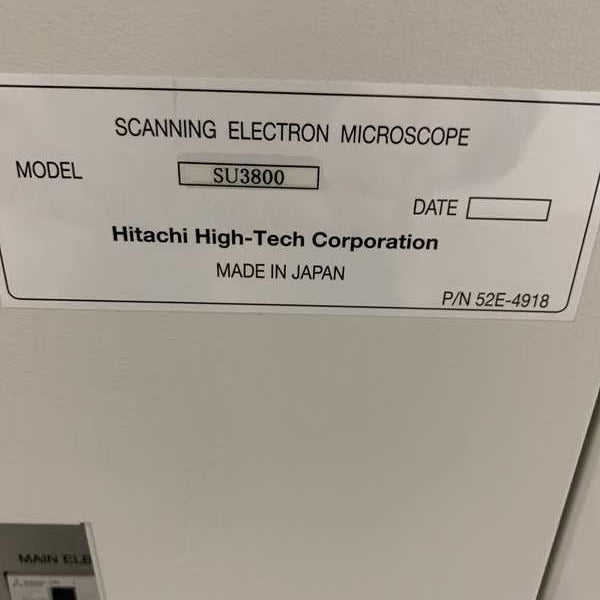 Hitachi SU 3800 VP Electron Microscope
