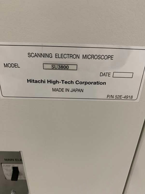 Hitachi SU 3800 VP Electron Microscope