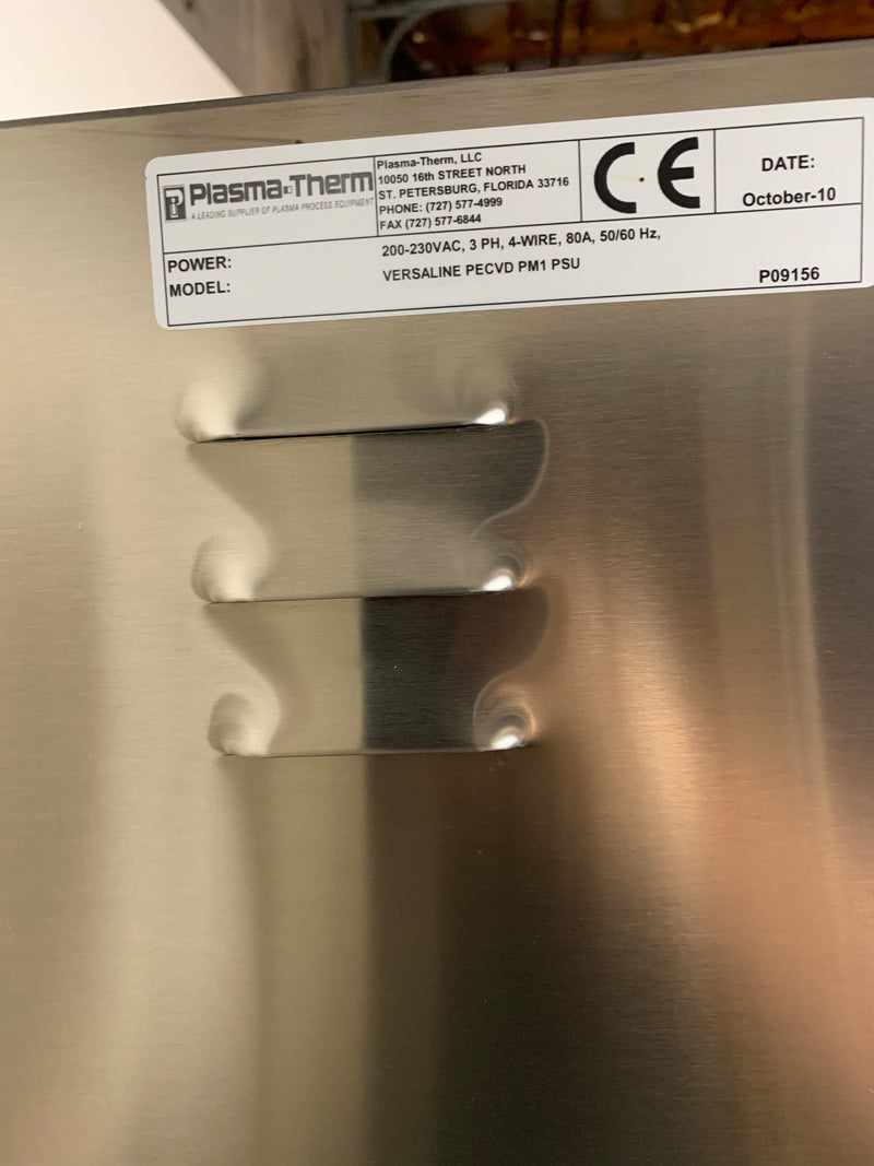 Plasmatherm Versaline CVD (Chemical Vapor Deposition)