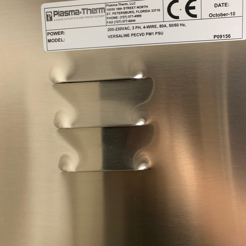 Plasmatherm Versaline CVD (Chemical Vapor Deposition)