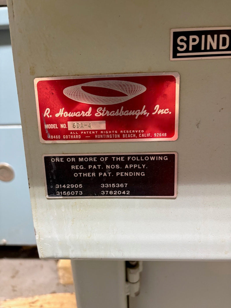 Strasbaugh 6 DA 4 Polisher