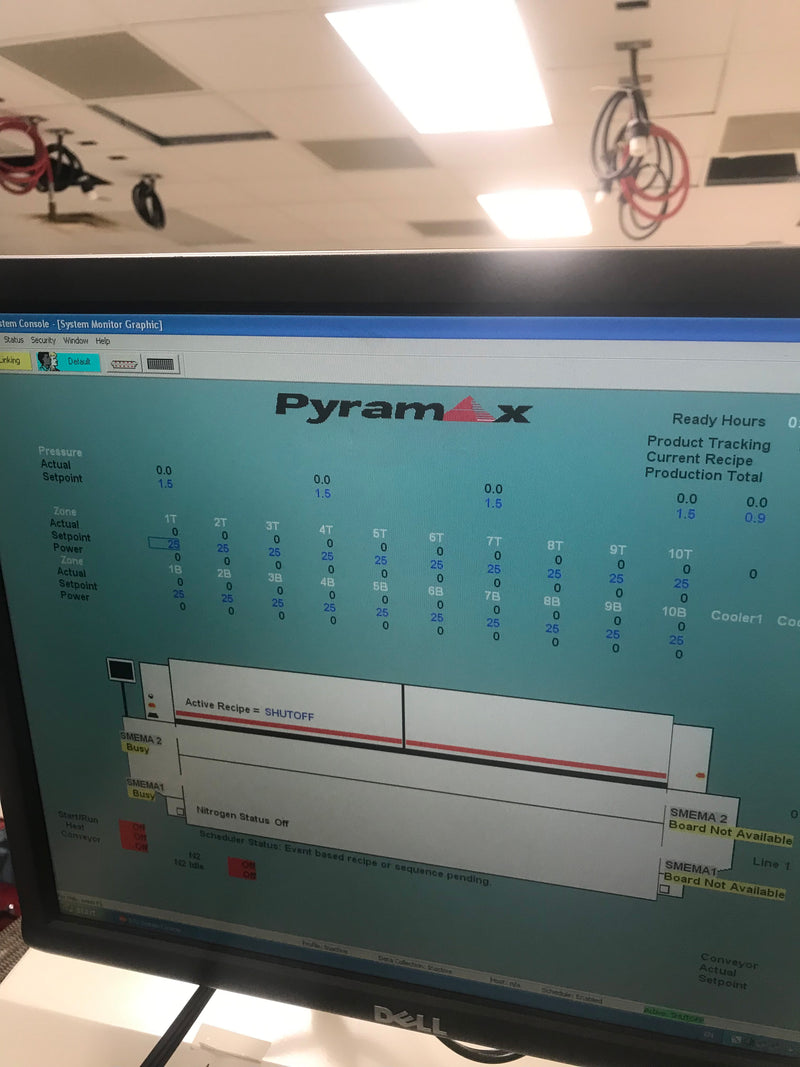 BTU Pyramax 125 N Reflow Oven
