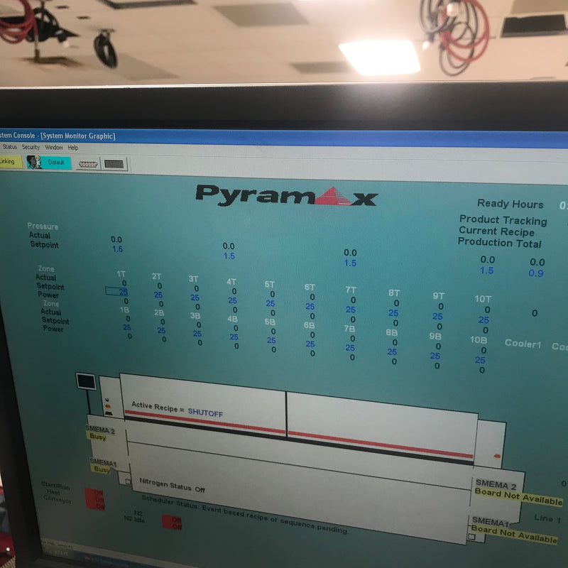 BTU Pyramax 125 N Reflow Oven