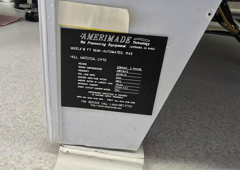 Amerimade Wet Bench