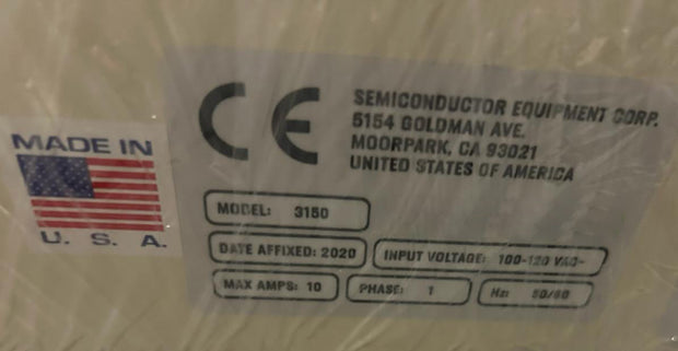 Semiconductor Equipment 3150 Wafer / Frame Film Applicator