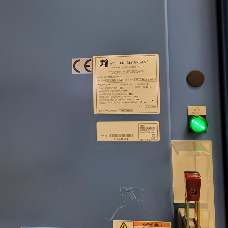 Applied Materials Endura 4.0 PVD (Physical Vapor Deposition)