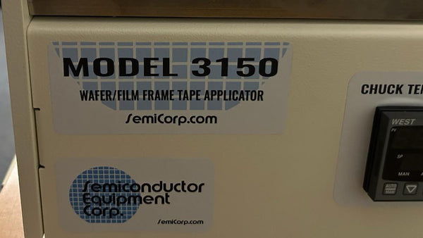 Semiconductor Equipment 3150 Wafer / Frame Film Applicator