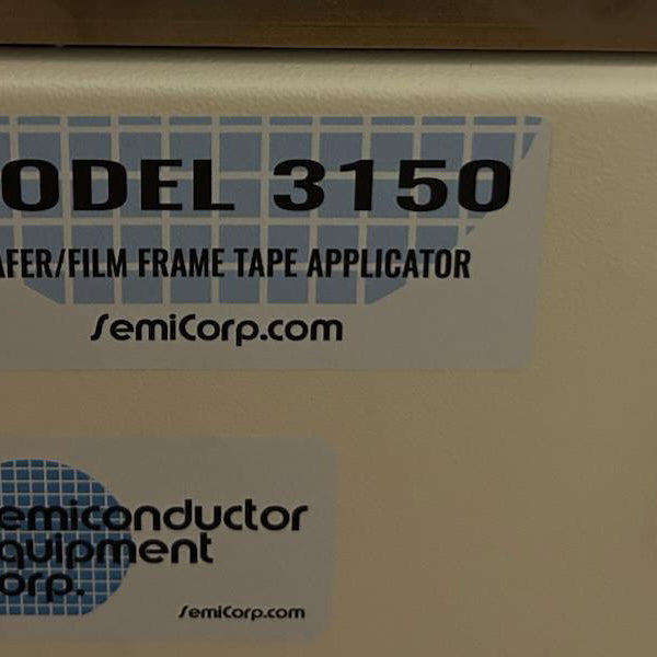 Semiconductor Equipment 3150 Wafer / Frame Film Applicator