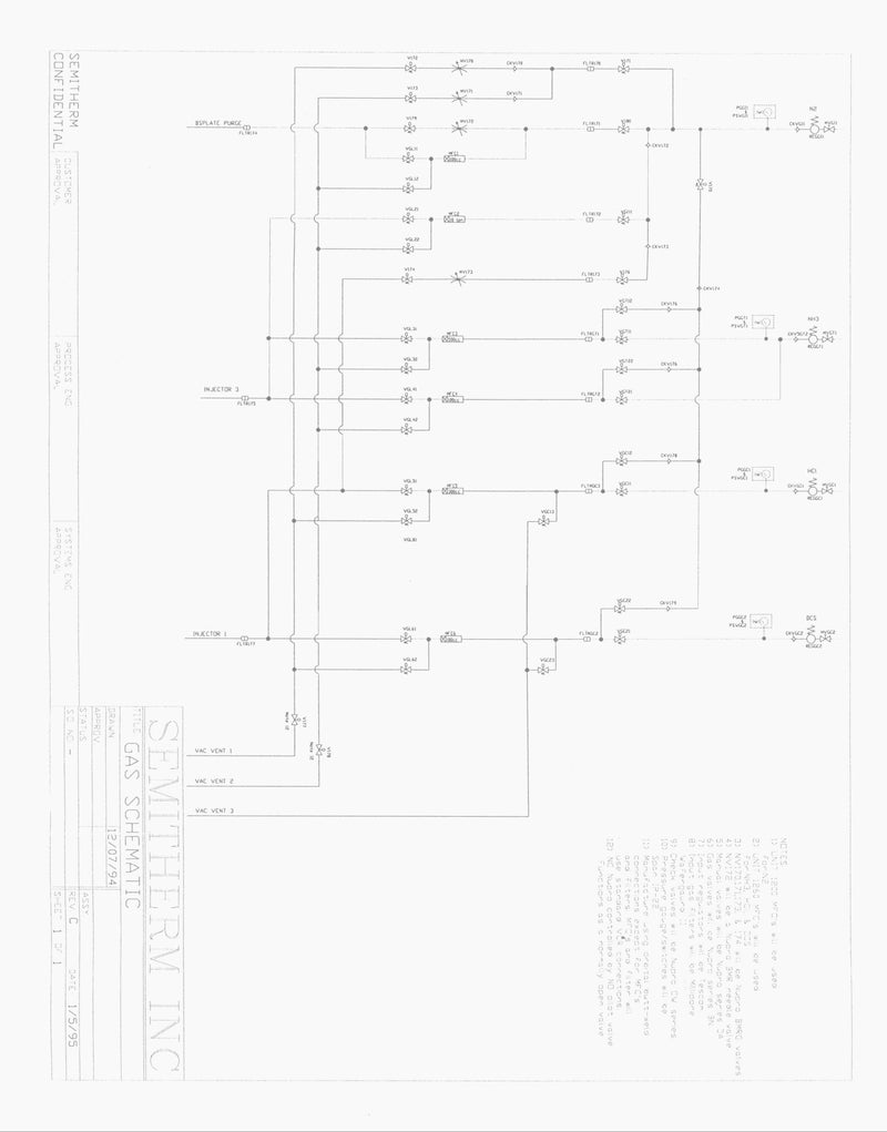 SemiTherm VTP 1500 LH LPCVD (Low Pressure Chemical Vapor Deposition)