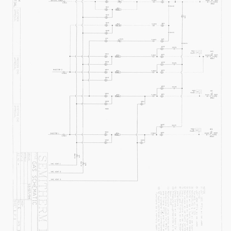SemiTherm VTP 1500 LH LPCVD (Low Pressure Chemical Vapor Deposition)