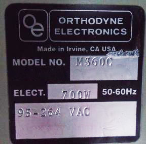 Orthodyne M 360 C Wire Bonder