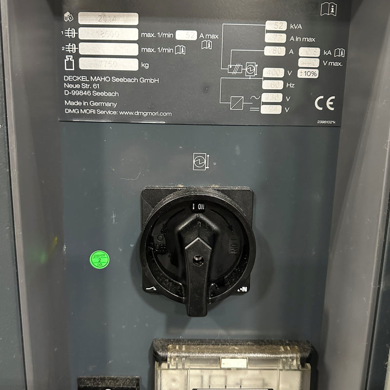 Mori Seiki DMU 40 eVo Milling Machine