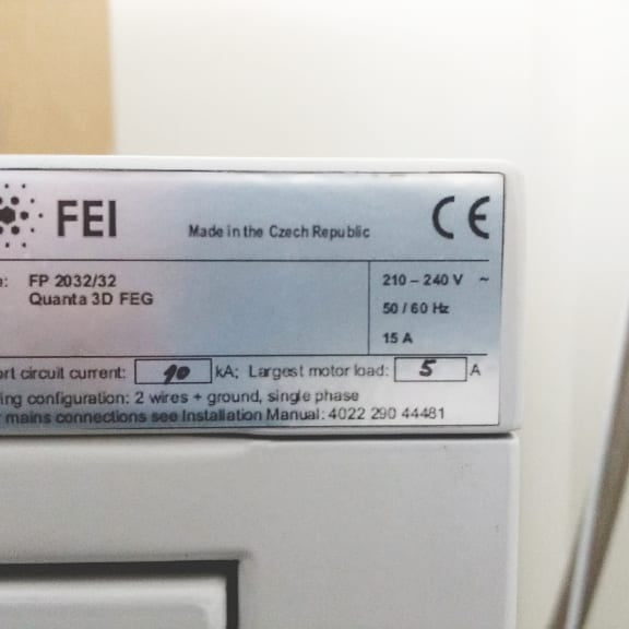 Thermo Fisher Scientific / FEI Quanta 3D FEG (Field Emission Gun)