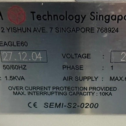 ASM Eagle 60 Wire Bonder