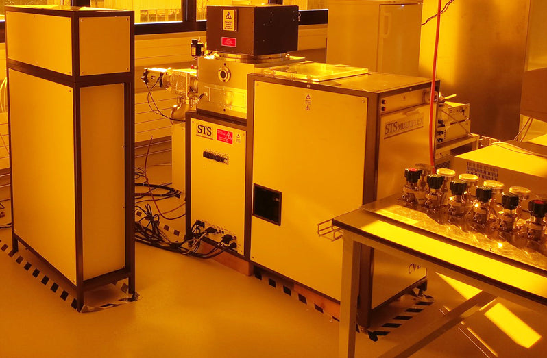 STS Multiplex ICP-DRIE (Inductively Coupled Plasma – Deep Reactive Ion Etcher)