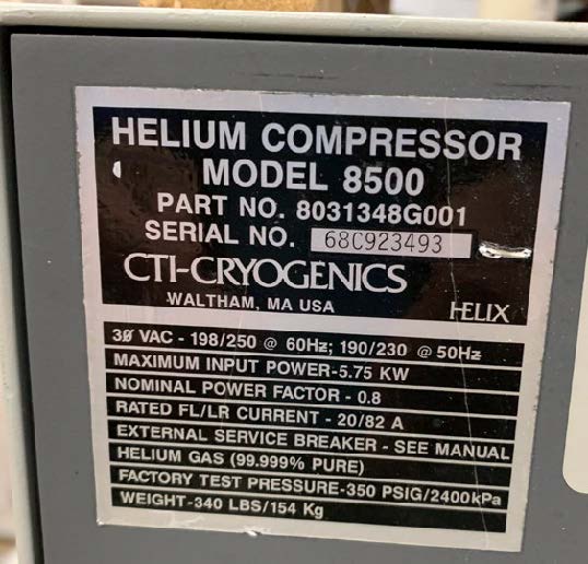 CTI 8500 Compressor