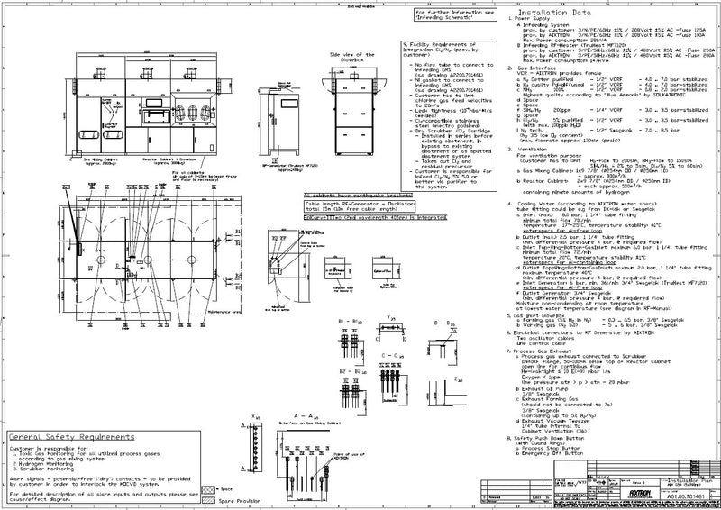 Aixtron G 5 Plus MOCVD (Metal Organic Chemical Vapor Deposition)
