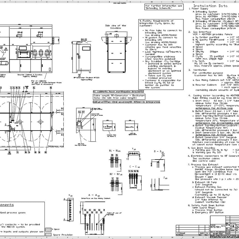 Aixtron G 5 Plus MOCVD (Metal Organic Chemical Vapor Deposition)