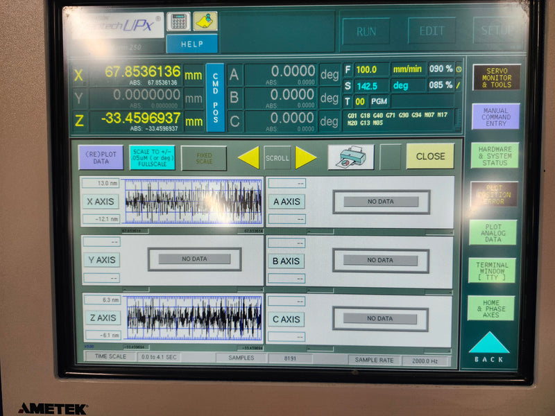 Precitech Nanoform 250 Ultra Ultrapath Machine